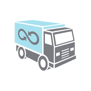 Used Flooring Transported Icon